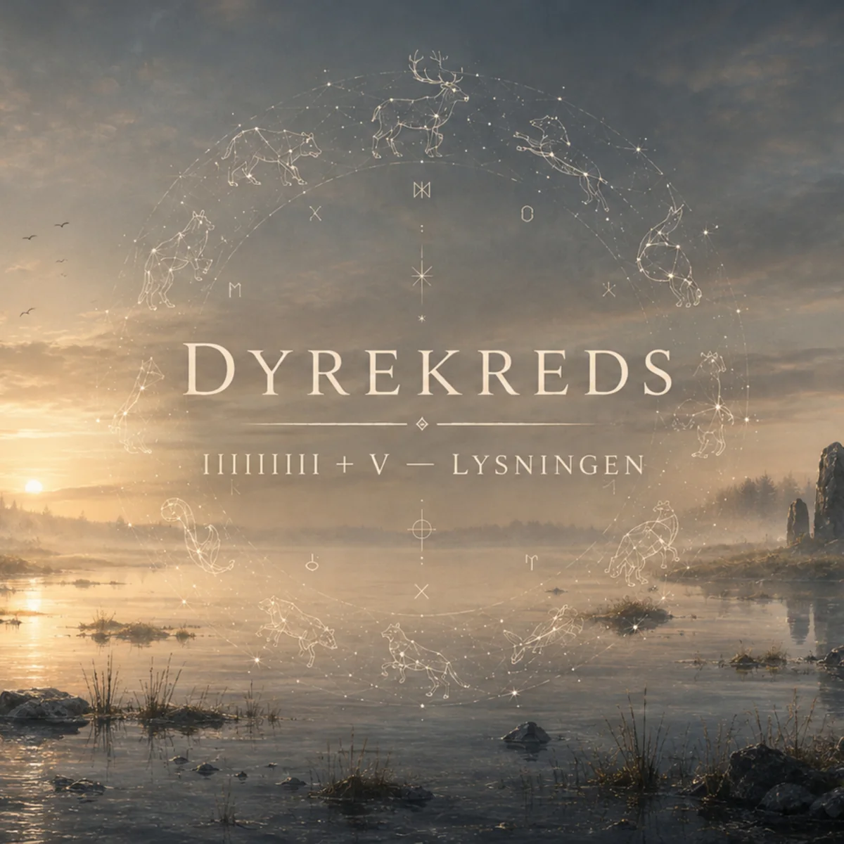 Dyrekreds — IIIIIIIII + V — Lysningen album cover